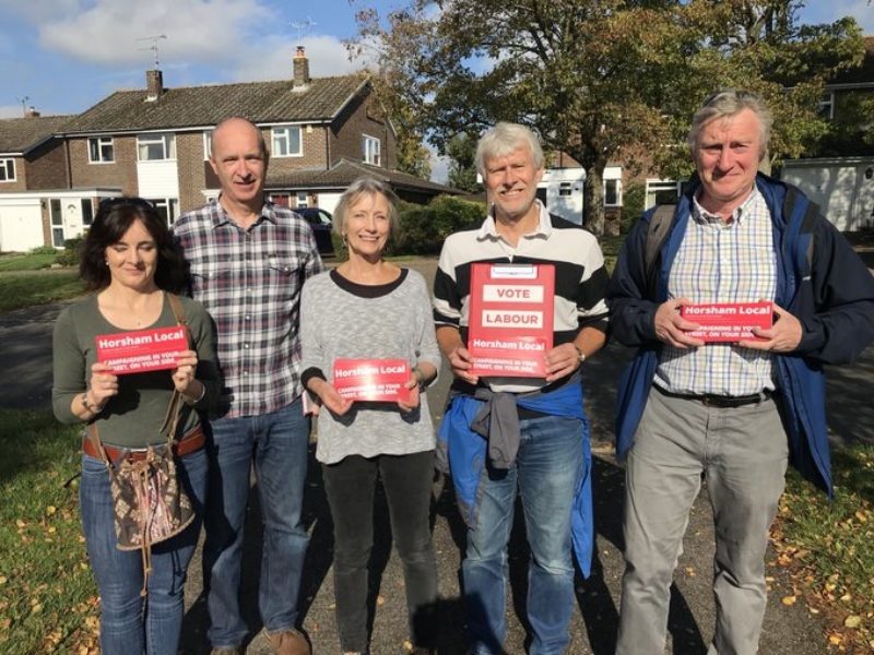 Horsham Labour campaign team